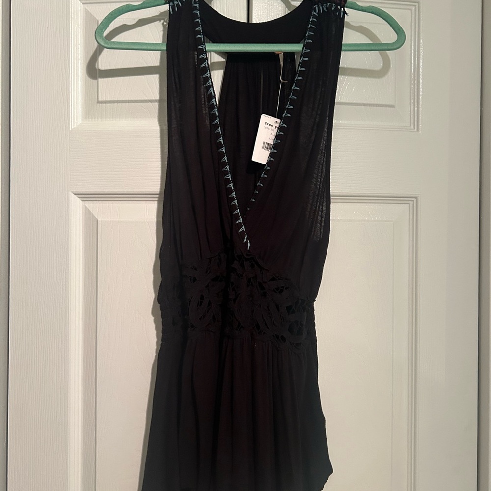 Free People Black Top